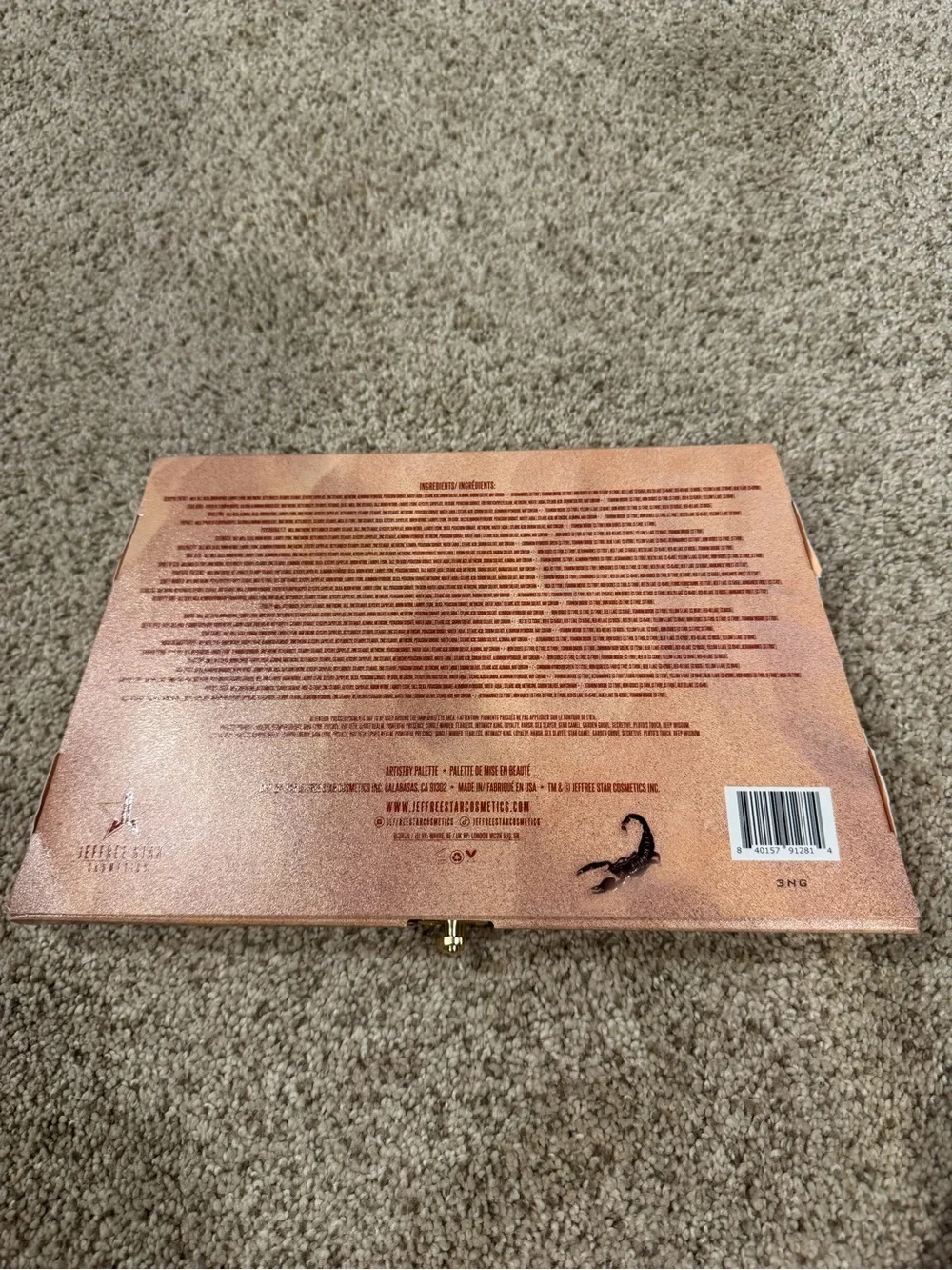 Jeffree Star Scorpio palette